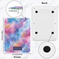 thumbnail image 2 of High Precision Digital Kitchen Scale Tempered Glass Food Scale Multifunction Scale Small Kitchen Appliances Watercolor Powder Blue Pattern, 2 of 7