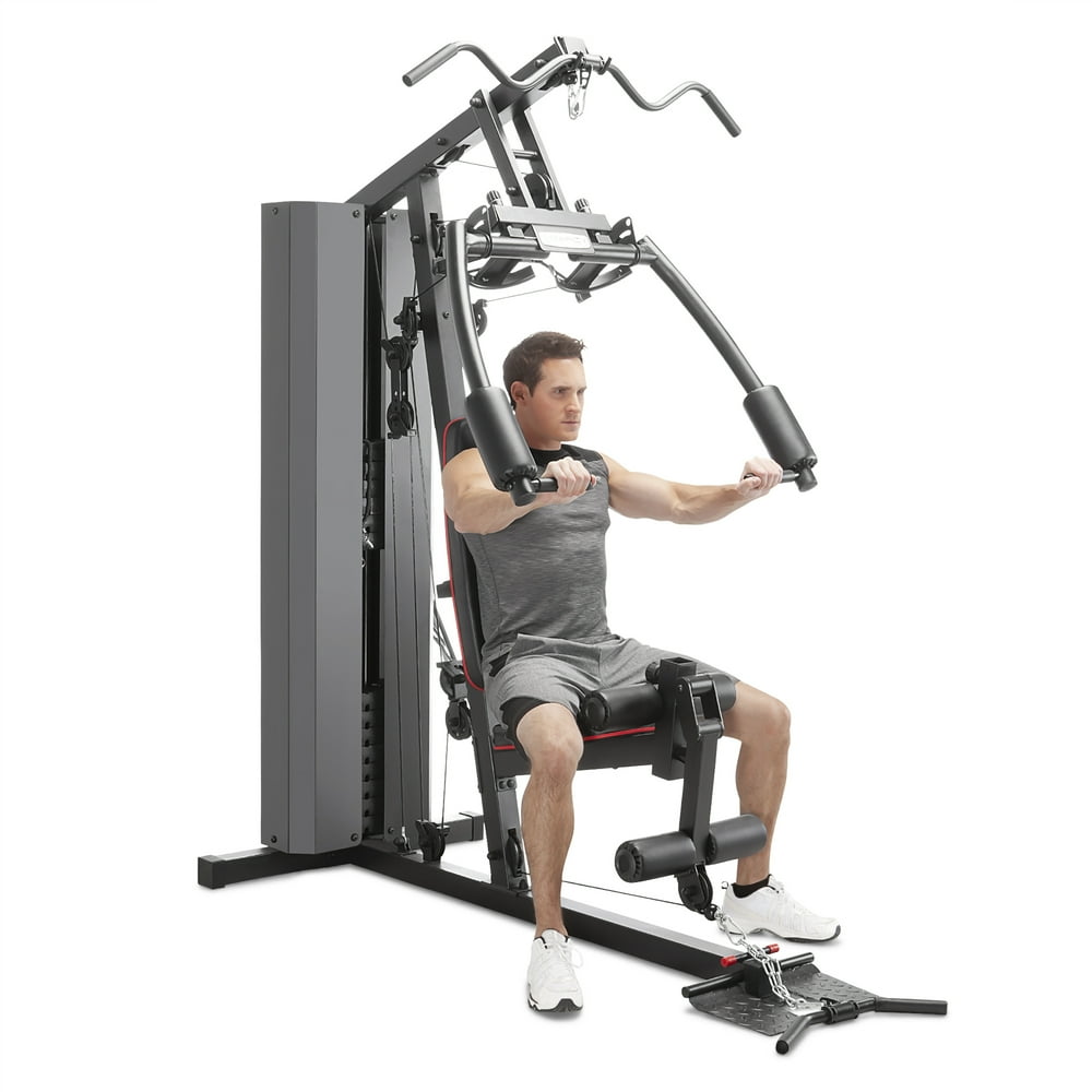 Marcy Stack Dual Function Home Gym 200 lb. Stack MKM81010 Walmart