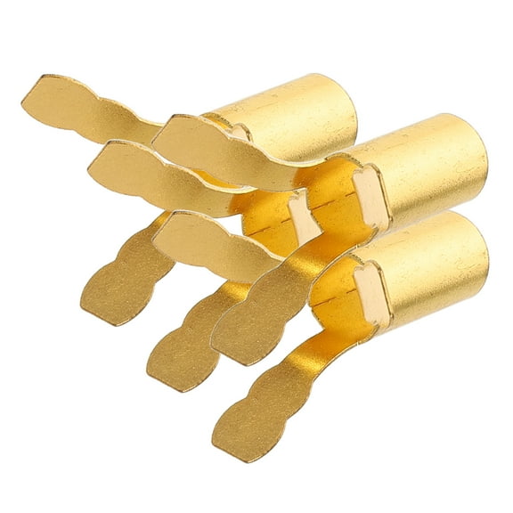 WHAMVOX 4pcs Oil Lamp Wick Holder Stainless Steel Wick Holder Base For Oil Lamps Candle Making Supply Camping Emergency And Home Use