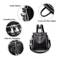 thumbnail image 2 of Mochila Antirrobo Para Mujer Multifuncional Negro, 2 of 3