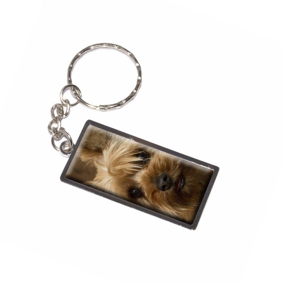 yorkie keychain