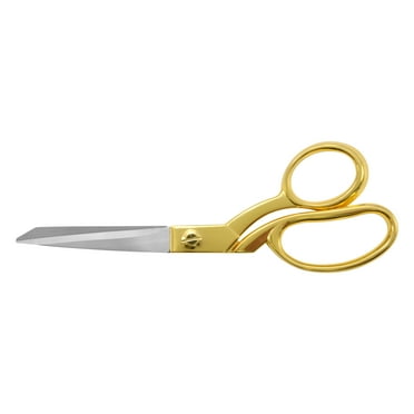 Westcott Sewing Scissors, 8", Stainless Steel, Fashion, Bent, for Office, Gold, 1-Count