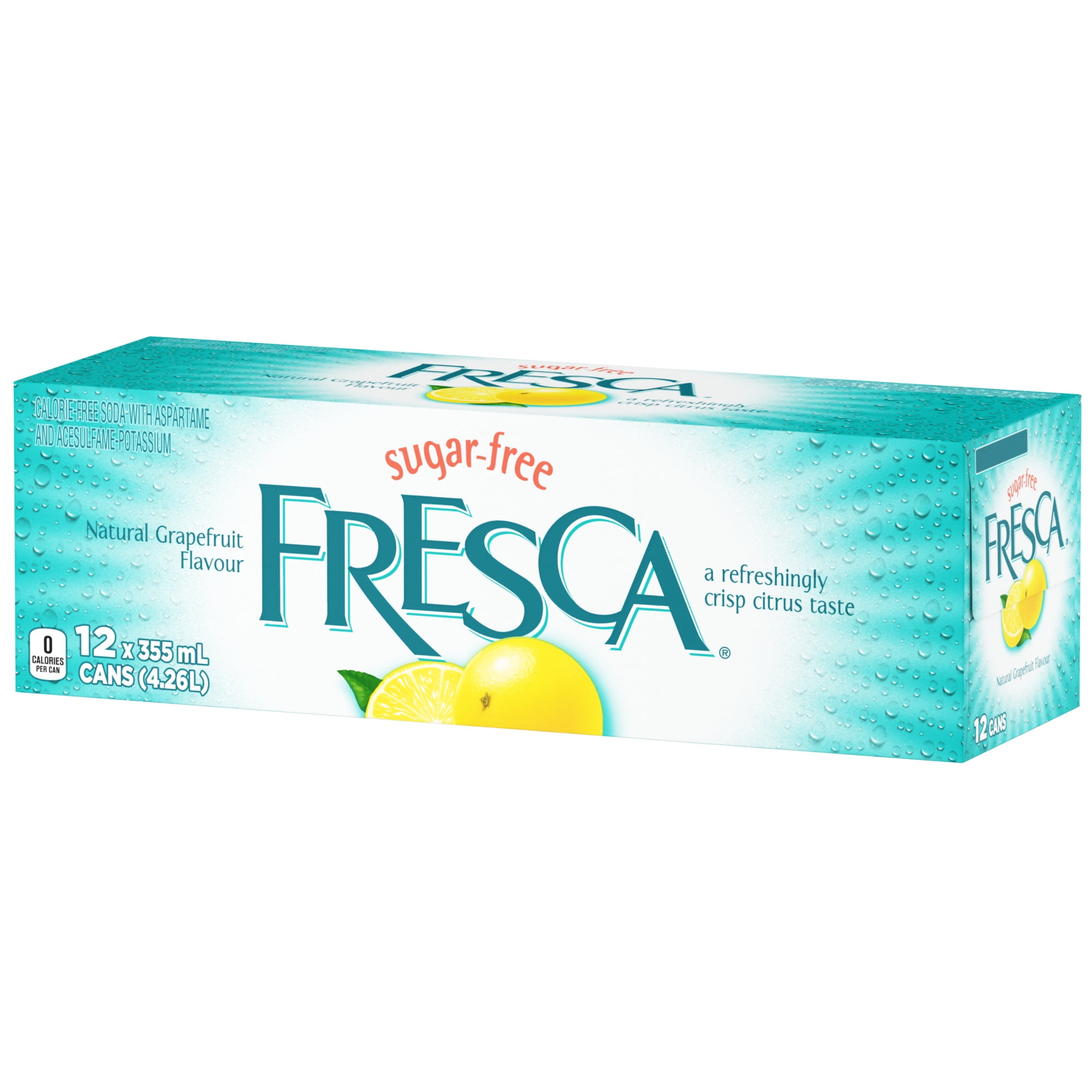 Fresca Fridge Pack Cans, 355 mL, 12 Pack, 12 x 355 mL