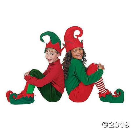 Elf Shoes & Hat Costume Set