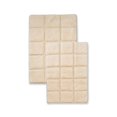 thumbnail image 1 of Superior BATHRUG-CH2PC-IV Bath Rug Set Cotton Checkers - Ivory, 2 Pieces, 1 of 1