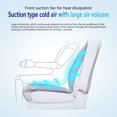 thumbnail image 5 of Air Suction Cooling Car Seat Cover Front Seat, 12V Circulation Ventilation Cooling Car Seat Cushion, Summer Cooling Seat Cushion Suitable for Car SUV Truck Universal Style, Classic Black, 5 of 7