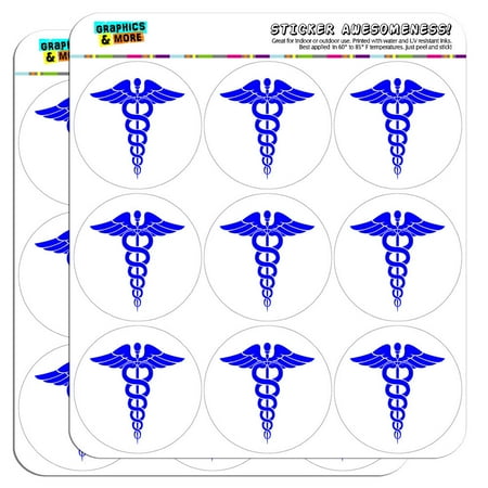- Caduceus Medical Symbol Blue Doctor MD RN EMT 2