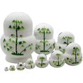 thumbnail image 2 of Russian Panda Matryoshka 10 layers, 2 of 5