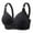 Black, variant on Full Support Wirefree Bra, Encapsulation Design without Underwire for Natural Shape, Great Alternative for Women with Rib Pain or Mastectom Black 46