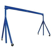 Vestil AHS-2-20-16 Adjustable Height Steel Gantry Crane- 20 x 16 ft. - 2000 lbs