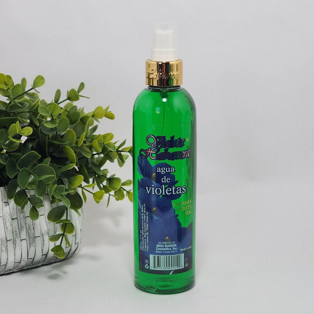 (2 pack) Violeta Habanera Havana's Violets Eau de Cologne 8 oz