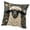 Sheep, variant on Charm Alpacas Pattern Pillow Case Linen Easy Caring Home Accessory for Car Bedroom