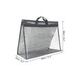 thumbnail image 2 of Uxcell Handbag Dust Bags, XL Size Dustproof Transparent Purse Protector, Gray, 2 of 5