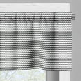 thumbnail image 3 of Ambesonne Black and Grey Window Valance, Monochromatic Layout, 42" x 18", Charcoal Grey Pale Taupe, 3 of 5