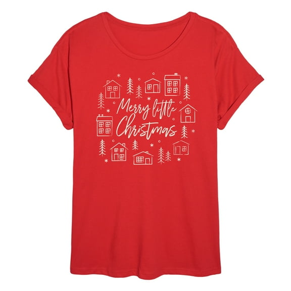 Instant Message - Merry Little Christmas - Women's Graphic T-shirt