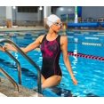 thumbnail image 4 of LAICAIW Women One Piece Athletic Racerback Swimsuit Modest Sport Bathing Suit, 4 of 7