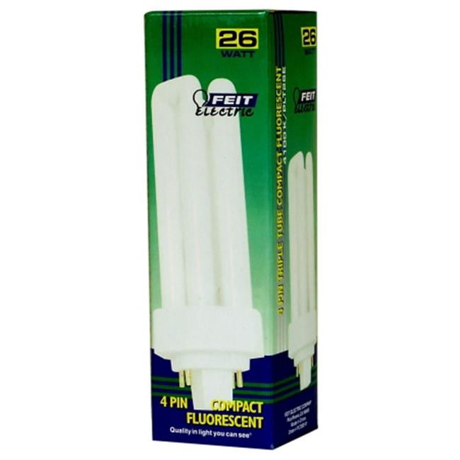 Feit Compact Fluorescent 4 Pin Light Bulb PLT26E-41