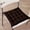 Brown, variant on Pklyzj Chair Cushion for Dining Chair Indoor Seat Cushions Pillows Non Slip Square Chair Pad 15.7"x15.7" Office Seat Cushion Soft Fabric Floor Cushion for Kid Adult Reading