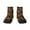 2 Black-2, variant on Leopard Print Pattern Quarter Crew Socks,Toe Seamed Ankle Socks,Cotton Cushioned Breathable Athletic Crew Sports Socks