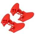thumbnail image 4 of DEWIN 2Pcs Silicone Protective Cover Case Ergonomic Soft Prevent Slipping Dustproof Handle Sleeve for PS5 Controller Red, 4 of 14
