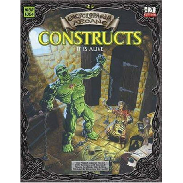 Pre-Owned Encyclopaedia Arcane: Constructs - It Is Alive (Paperback) 1903980186 9781903980187