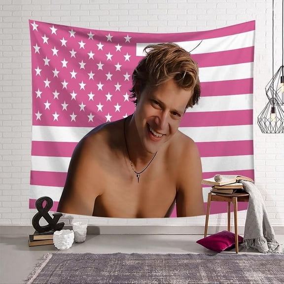 JJ Star Maybank Tapestry,Fun Tapestry Flag Poster,Suitable for College Dormitory Bedroom Living Room Background Decoration,Is Flag Gift for Fans