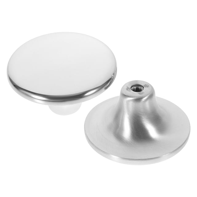 Milisten 2Ud Accesorios Para Tapas De Ollas Con Perilla Resistente De Acero Inoxidable Plateada