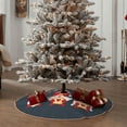 thumbnail image 5 of Salouo Three Cute Christmas Gnomes Christmas Tree Skirt 36" Farmhouse Christmas Decorations Snowman Xmas Tree Skirt Tree Mat for Holiday Party Decor, 5 of 8