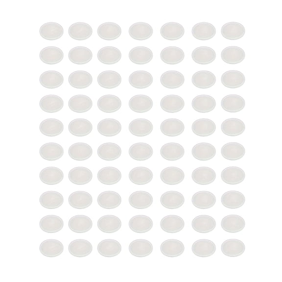 Moonsky Cabinet Door Bumpers Clear Self Adhesive,0.3inch Diameter Rubber Dots for Non Slip,Cabinet Soft Close Pads Quiet for Kitchen Drawers Picture Frames Furniture