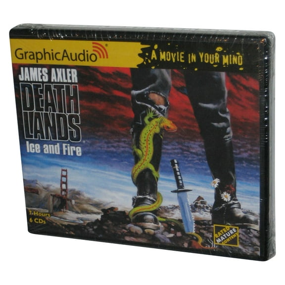 Deathlands #8 Ice and Fire (2006) Graphic Audio Book CD Box Set - (James Axler)