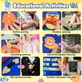 thumbnail image 6 of Busy Board - Montessori Busy Book for Kids, Preschool Learning Activities Book, Educational Toy for Travel, Learning Motor Skills, 6 of 7