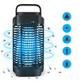 thumbnail image 3 of Bug Zapper para exteriores e interiores, eficaz contra mosquitos eléctricos, mata insectos, resistente al agua para exteriores y exteriores, 3 of 4