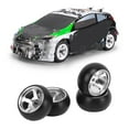 thumbnail image 4 of 5 Spoke Wheel Drift Tyre, Strong Cushioning 4PCS Flexible Driving Durable RC Drift Tires  For Racing Blue,Red,Black,, 4 of 8