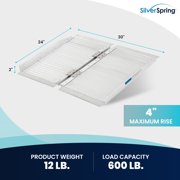 Silver Spring Mobility and Utility Ramp, 2 Foot Single Fold with 600 lb Capacity