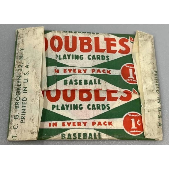 1951 Topps Red Back Baseball Unsealed Pack