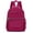 Rose Pink, variant on Drawstring Backpack Nylon Waterproof Sports Gym Bag Sackpack Cinch Sack Casual Travel Shoulder Bag for Men Women "Pink"