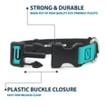 thumbnail image 4 of Buckle-Down Pet Collar, Dog Collar Plastic Buckle, The Mountains Are Calling And I Must Go Mountains Outline, 9.5 to 13 Inches 1.0 Inch Wide, 4 of 8