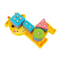 Twfbrm Baby Learning Playsets Animals Shape Sorting Toy For Toddlers With Wooden Blocks Enhances Hand-Eye Coordination Shape Matching And Mental Skills Gifts for 5-12 Years Boys Girls