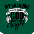 thumbnail image 4 of Inktastic My Grandma Was So Amazing God Made Her an Angel Boys or Girls Baby Bib, 4 of 4