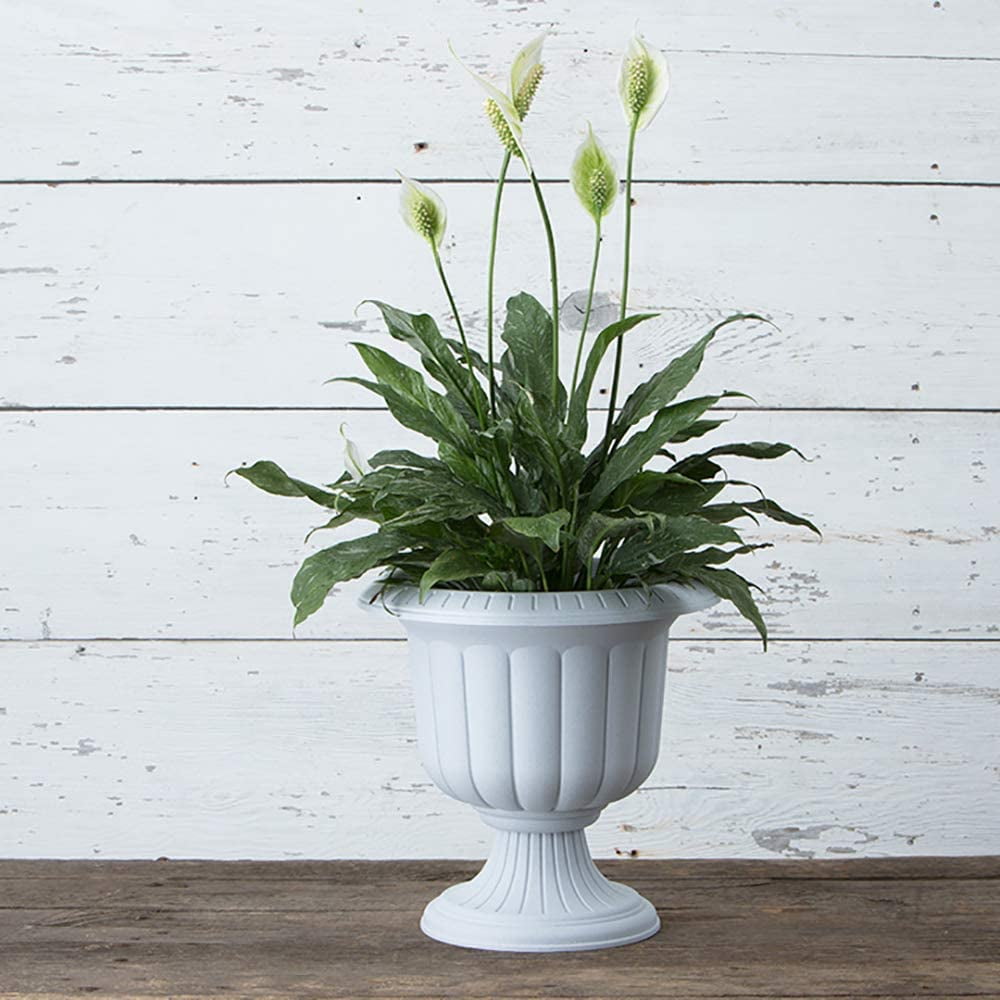 Root & Vessel Classic Urn Planter, Stone, 14"