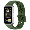 thumbnail image 4 of New Wristband Smart Watch Breathable Replacement Watchband Silicone Watch Strap Bracelet ORANGE, 4 of 8