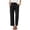 Black, variant on Cargo Pants Women Elastic High Waisted Wide Leg Lightweight Pants Baggy Casual Work Mountain Climbing Hiking Pants with Multiple Pockets