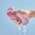thumbnail image 3 of Esponja Exfoliante Esponja suave Depurador corporal Baño Exfoliante Esponja exfoliante Cepillo de ducha Limpiador de piel corporal Removedor de piel muerta - Blanco Sincero Electrónica, 3 of 5