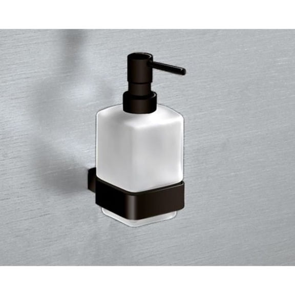 Nameeks 5481 Gedy Collection Wall Mounted Soap Dispenser - Black
