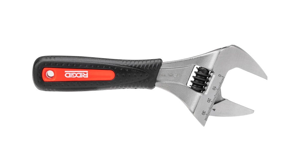 Ridgid 6 Inch Super Wide Capacity Slim Jaw Adjustable Wrench