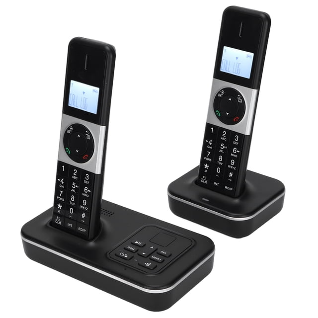 Teléfono de mano D1002 TAMD para oficina, hogar, grabación de mensajes, digital, inalámbrico, 100-240 V (enchufe estadounidense)