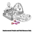 thumbnail image 4 of Replacement Parts for Fisher-Price Kick & Play Piano Gym and Maracas Playmat - GDD09 ~ Replacement Set of Maracas ~ One Purple and One Pink, 4 of 5