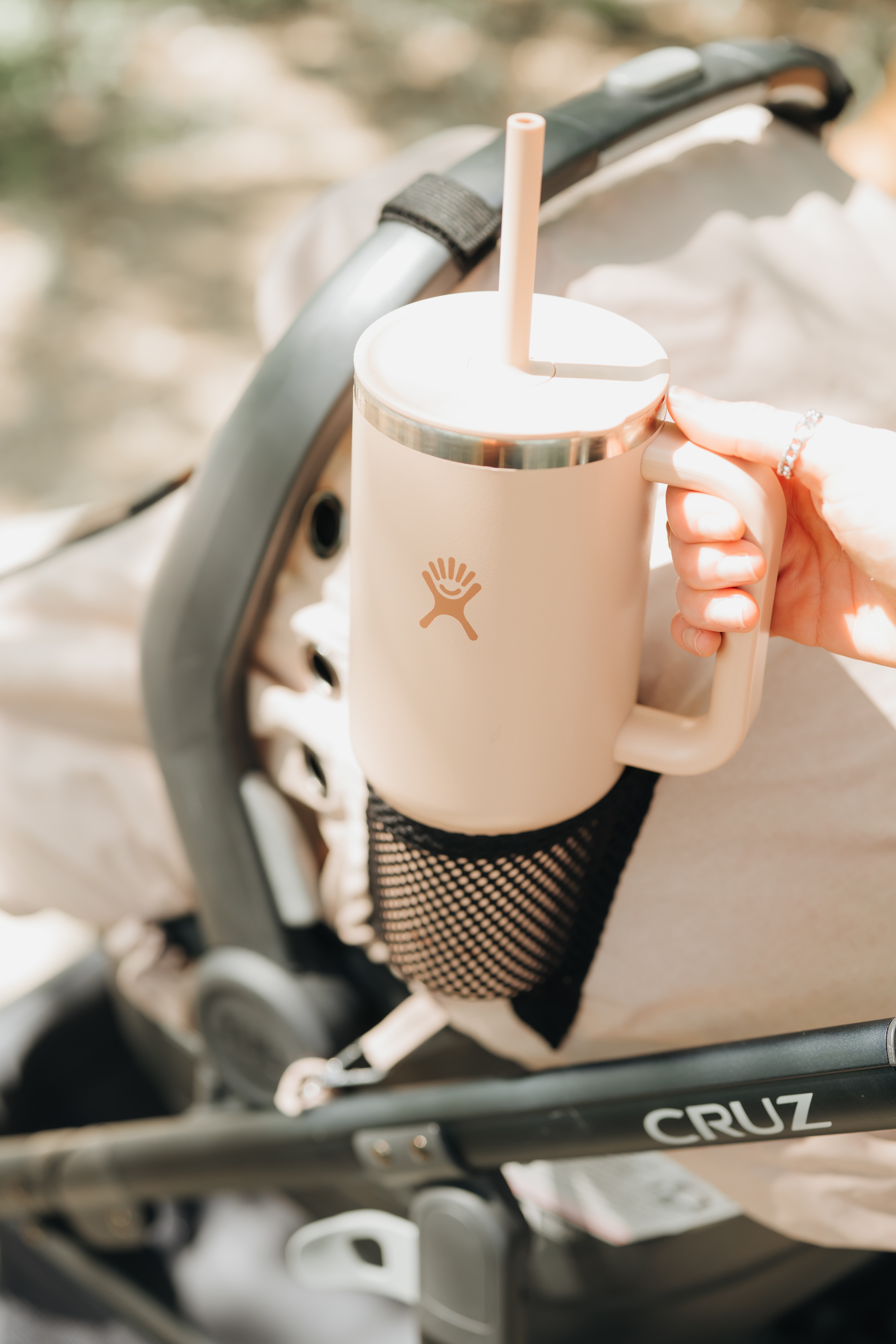 Fawn Winter Car Seat Cover