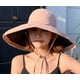 thumbnail image 3 of Sombrero de sol plegable reversible para mujer, sombrero de pescador con protección solar UV, ala ancha, gorra de playa de verano, 3 of 7
