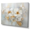 thumbnail image 2 of Designart "Radiant Minimalist Pansy Bouquet" Pansies Canvas Prints, 2 of 7
